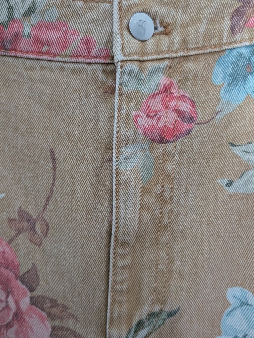 Pilcro Leon Double Hem Floral Jeans *20W * NWT - Picture 5 of 5